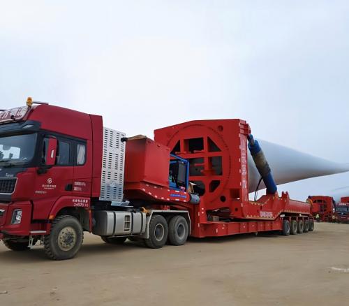 新装备助力新发展:260型叶片倒运车正式投入使用